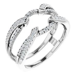 Rings 14K White 13 CTW Diamond Ring Guard651992100PSTWBC WB Choice Jewelry Rings 14K White 13 CTW Diamond Ring Guard651992100PSTWBC WB Choice Jewelry