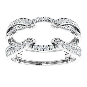 Rings 14K White 13 CTW Diamond Ring Guard651992100PSTWBC WB Choice Jewelry Rings 14K White 13 CTW Diamond Ring Guard651992100PSTWBC WB Choice Jewelry
