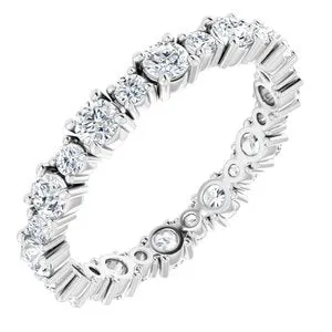 Rings WB Choice Jewelry 14K White 1 15 CTW Diamond Eternity Band 12362860008PSTWBC Rings WB Choice Jewelry 14K White 1 15 CTW Diamond Eternity Band 12362860008PSTWBC