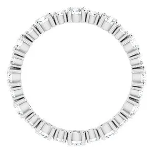 Rings WB Choice Jewelry 14K White 1 15 CTW Diamond Eternity Band 12362860008PSTWBC Rings WB Choice Jewelry 14K White 1 15 CTW Diamond Eternity Band 12362860008PSTWBC