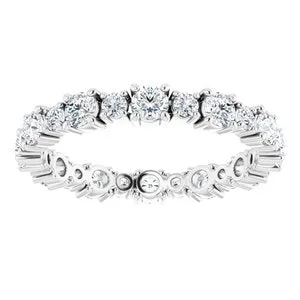 Rings WB Choice Jewelry 14K White 1 15 CTW Diamond Eternity Band 12362860008PSTWBC Rings WB Choice Jewelry 14K White 1 15 CTW Diamond Eternity Band 12362860008PSTWBC