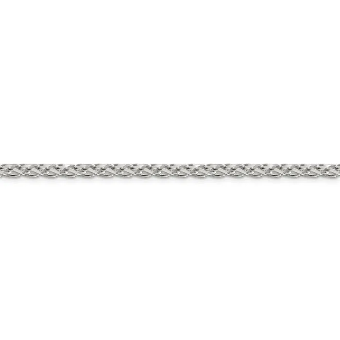 Rings WB Choice Jewelry Sterling Silver 35mm Diamondcut Round Spiga ChainWBCQSR10028 Rings WB Choice Jewelry Sterling Silver 35mm Diamondcut Round Spiga ChainWBCQSR10028