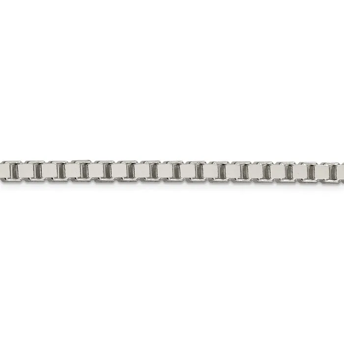 Rings WB Choice Jewelry Sterling Silver 45mm Box ChainWBCQBX10030 Rings WB Choice Jewelry Sterling Silver 45mm Box ChainWBCQBX10030