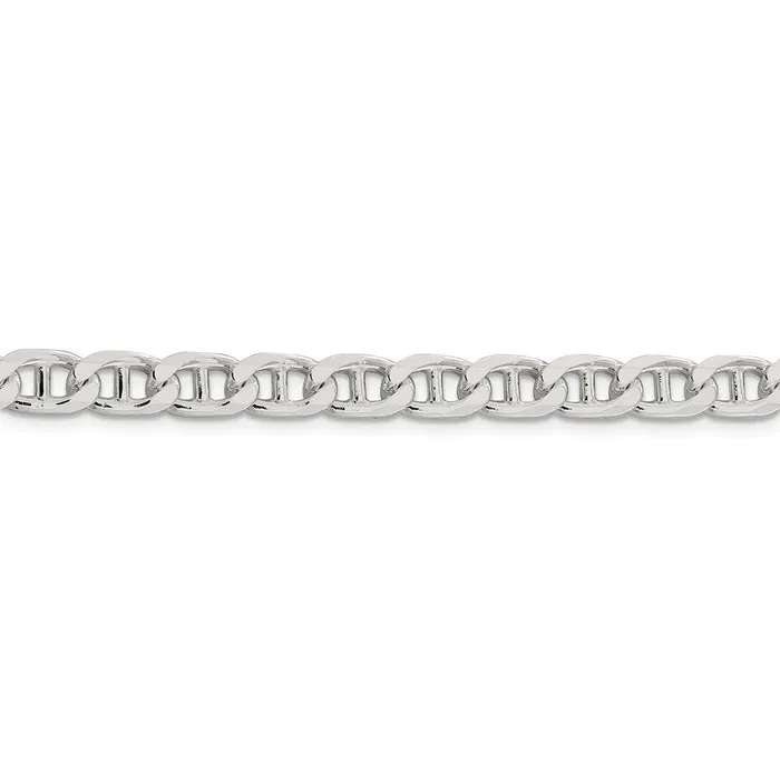 Rings WB Choice Jewelry Sterling Silver 65mm Flat Cuban Anchor ChainWBCQFAN1808 Rings WB Choice Jewelry Sterling Silver 65mm Flat Cuban Anchor ChainWBCQFAN1808