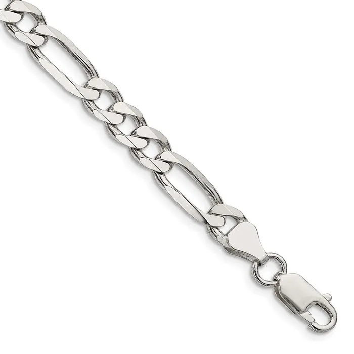 Sterling Silver 675mm Figaro ChainWBCQFG1808 WB Choice Jewelry Rings