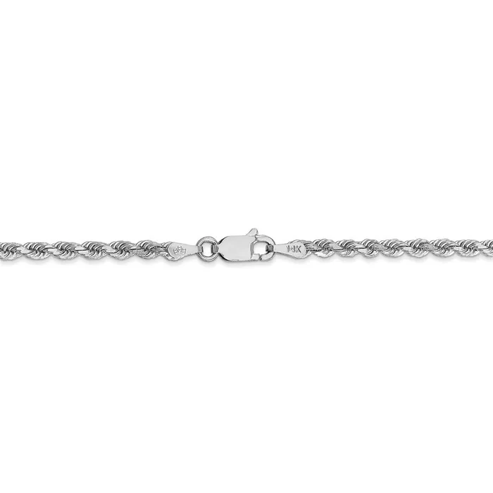 WB Choice Jewelry 10k White Gold 275mm Diamondcut Rope ChainWBC10K021W8 Rings WB Choice Jewelry 10k White Gold 275mm Diamondcut Rope ChainWBC10K021W8 Rings