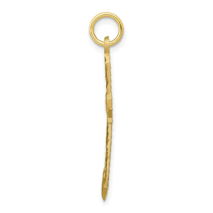 WB Choice Jewelry Charm Necklaces 10k Cross CharmWBC10C68 WB Choice Jewelry Charm Necklaces 10k Cross CharmWBC10C68