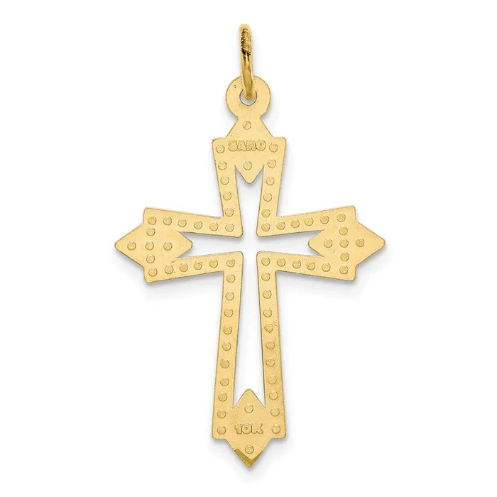WB Choice Jewelry Charm Necklaces 10k Cross CharmWBC10C68 WB Choice Jewelry Charm Necklaces 10k Cross CharmWBC10C68