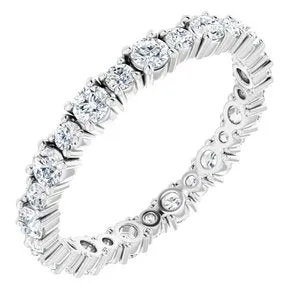 WB Choice Jewelry Rings 14K White 1 CTW Diamond Eternity Band 12362860011PSTWBC WB Choice Jewelry Rings 14K White 1 CTW Diamond Eternity Band 12362860011PSTWBC
