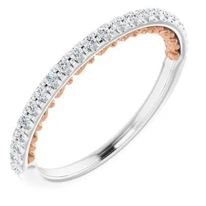 WB Choice Jewelry Rings 14K White Rose 15 CTW Diamond Anniversary Band122944602PSTWBC WB Choice Jewelry Rings 14K White Rose 15 CTW Diamond Anniversary Band122944602PSTWBC