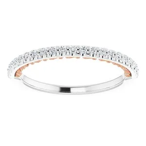 WB Choice Jewelry Rings 14K White Rose 15 CTW Diamond Anniversary Band122944602PSTWBC WB Choice Jewelry Rings 14K White Rose 15 CTW Diamond Anniversary Band122944602PSTWBC