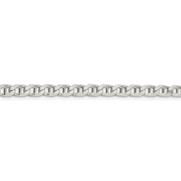 WB Choice Jewelry Rings Sterling Silver 465mm Flat Cuban Anchor ChainWBCQFAN12018 WB Choice Jewelry Rings Sterling Silver 465mm Flat Cuban Anchor ChainWBCQFAN12018