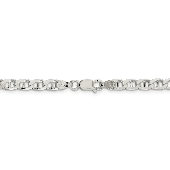 WB Choice Jewelry Rings Sterling Silver 465mm Flat Cuban Anchor ChainWBCQFAN12018 WB Choice Jewelry Rings Sterling Silver 465mm Flat Cuban Anchor ChainWBCQFAN12018