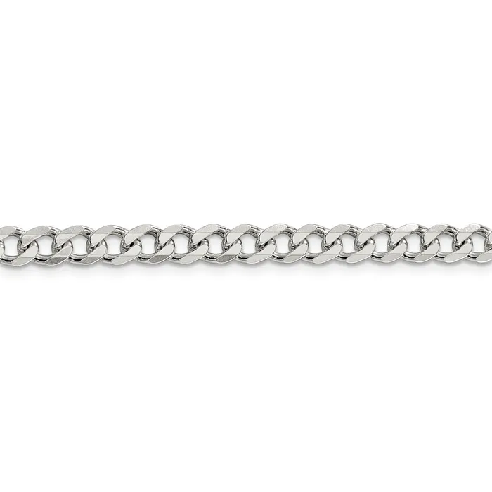 WB Choice Jewelry Rings Sterling Silver 6mm Curb ChainWBCQCB15030 WB Choice Jewelry Rings Sterling Silver 6mm Curb ChainWBCQCB15030