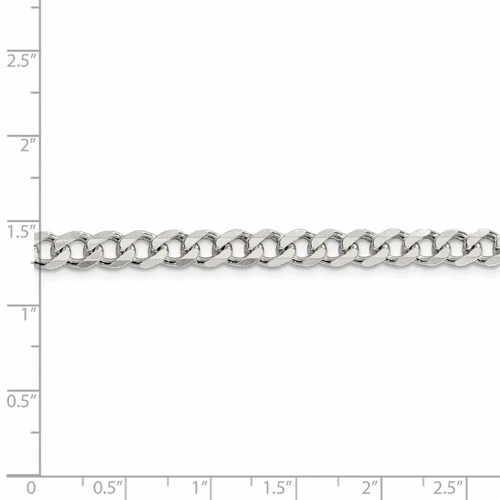 WB Choice Jewelry Rings Sterling Silver 6mm Curb ChainWBCQCB15030 WB Choice Jewelry Rings Sterling Silver 6mm Curb ChainWBCQCB15030