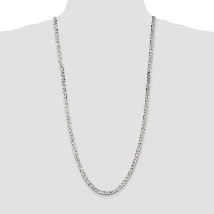 WB Choice Jewelry Rings Sterling Silver 6mm Curb ChainWBCQCB15030 WB Choice Jewelry Rings Sterling Silver 6mm Curb ChainWBCQCB15030