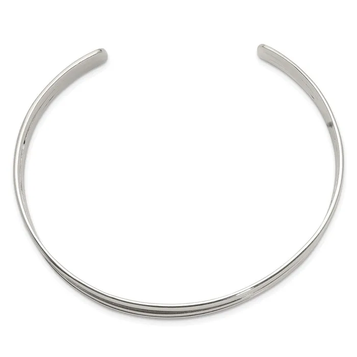 WB Choice Jewelry Rings Sterling Silver Polished Cuff BangleWBCQB519 WB Choice Jewelry Rings Sterling Silver Polished Cuff BangleWBCQB519