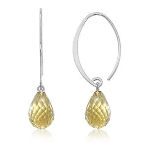 Carla Corp Earrings Sterling Silver and Citrine Earrings
