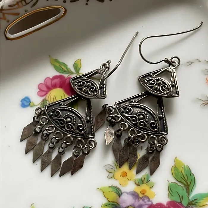 Earrings Dangle Drop Earrings Sterling Silver Vintage Vintage Paris Jewelry Earrings Dangle Drop Earrings Sterling Silver Vintage Vintage Paris Jewelry