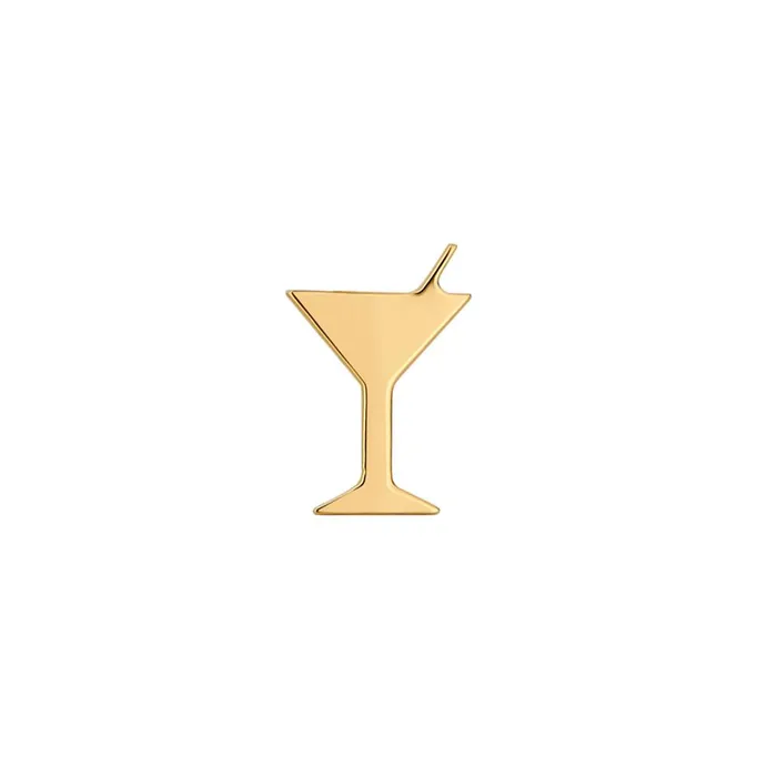 Earrings PISCINE MARTINI EARRING IN 18K YELLOW GOLD Jack Vartanian