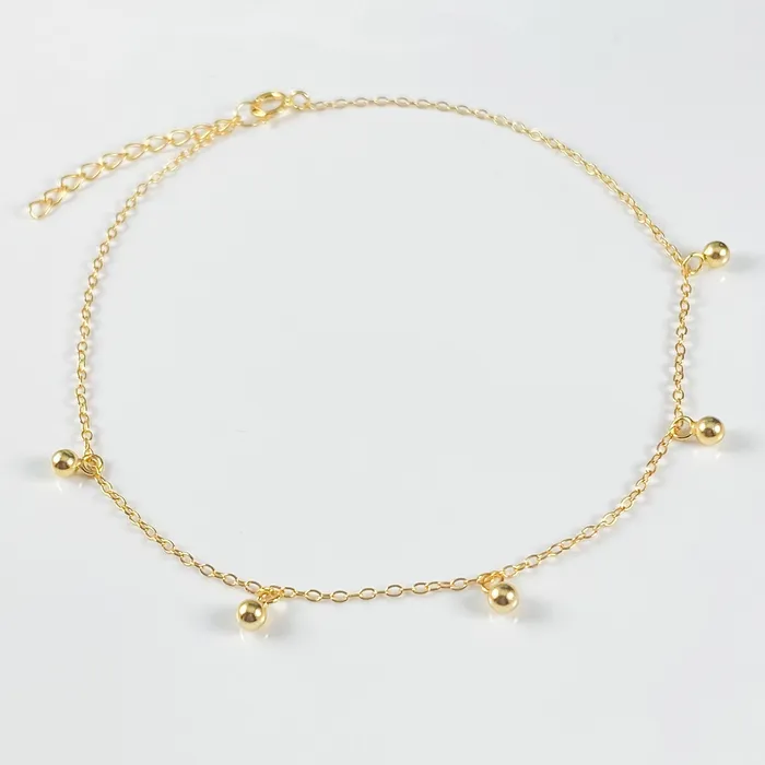 Izzy Jo PreStyled Sets Journee Gold Dangles Anklet