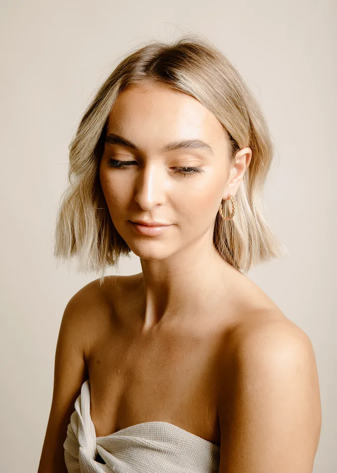 Jayde Hoop Earrings Small Vincent Earrings