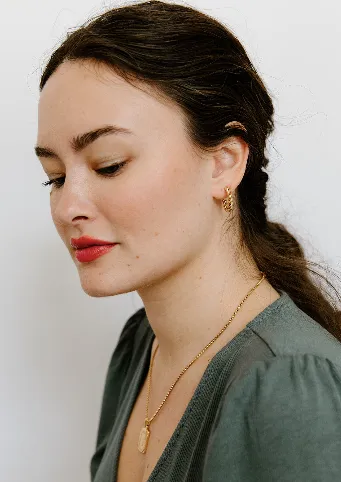 Jayde Hoop Earrings Small Vincent Earrings