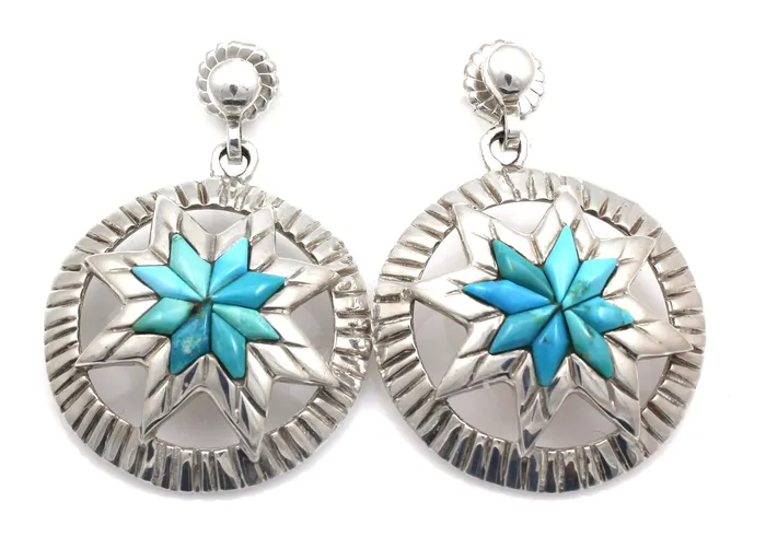 Lakota Star Earrings Ben Nighthorse Earrings
