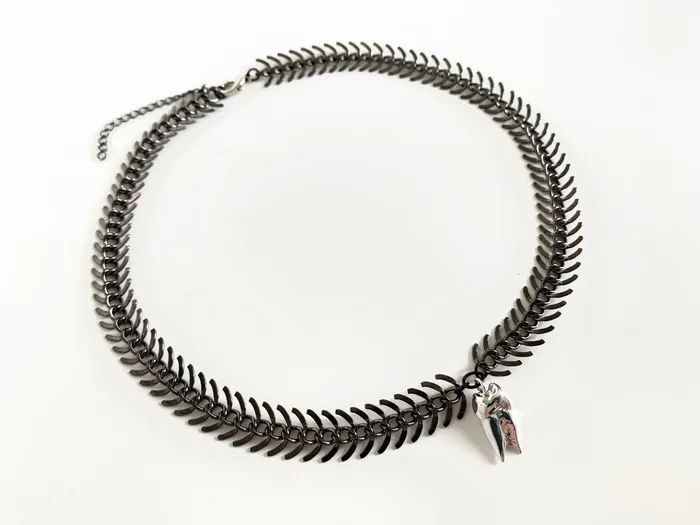 lordviolet Rings FREAK Silver Tooth Choker