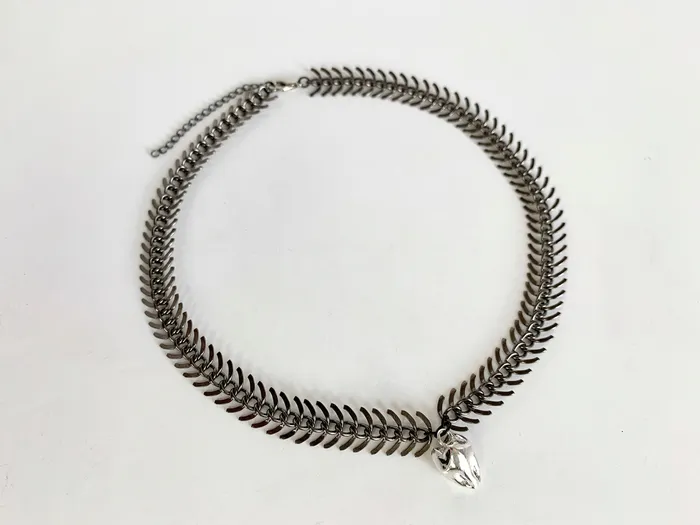 lordviolet Rings FREAK Silver Tooth Choker