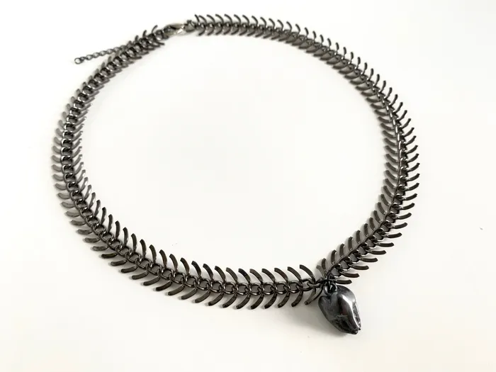 lordviolet Rings FREAK Silver Tooth Choker