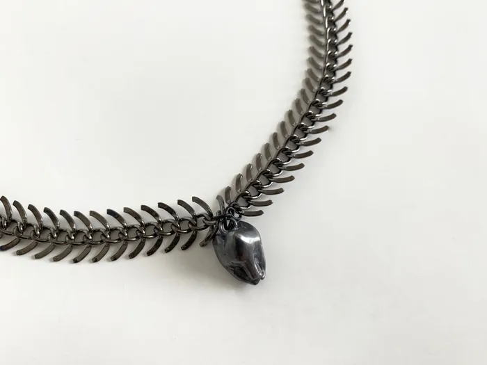 lordviolet Rings FREAK Silver Tooth Choker