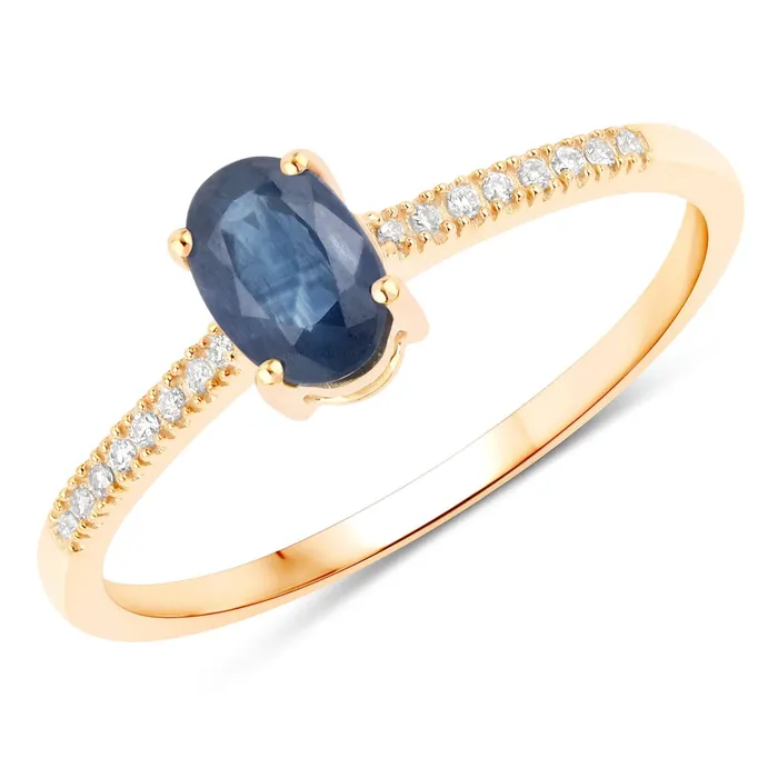 Rings Quintessence Sapphire and Diamond Ring in 14K White GoldElegant Minimalist Rings Quintessence Sapphire and Diamond Ring in 14K White GoldElegant Minimalist