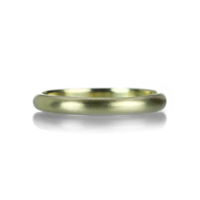 14k Green Gold Band Alexis Kletjian Rings