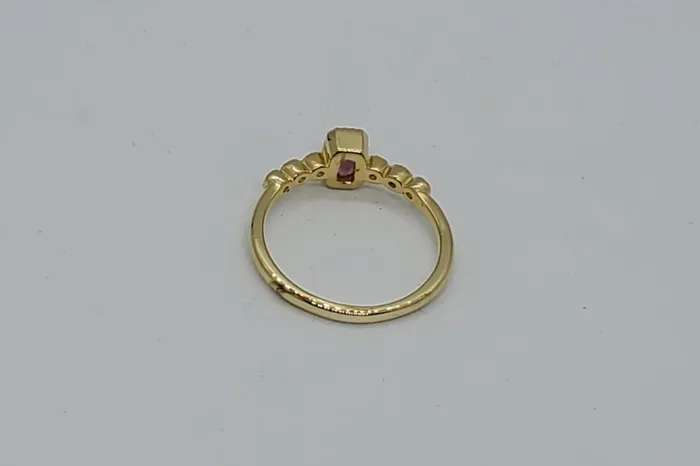 14K Tourmaline Stone Diamond Gold Ring JCM DESIGN JEWELRY Rings