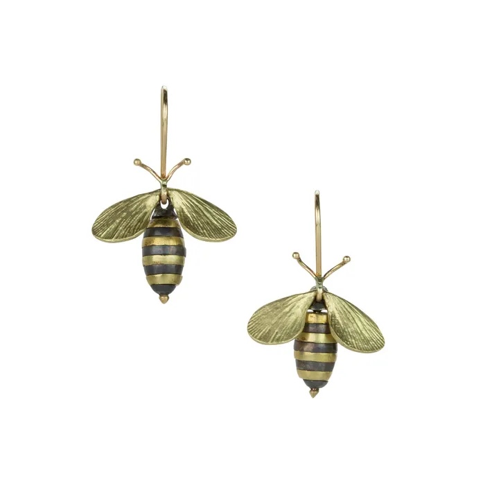 Annette Ferdinandsen Earrings Bee Drop Earrings