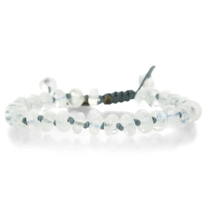 Bracelets Joseph Brooks 8mm Smooth Rainbow Moonstone Bracelet