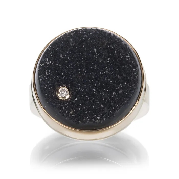 Brazilian Druzy Ring Jamie Joseph Rings
