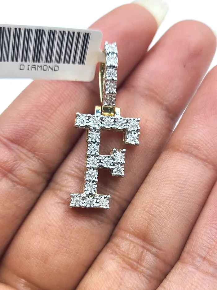 Charm Necklaces Globalwatches10 Real 10k Gold Diamond Letter E Initial Alphabet CharmPendant 125 Charm Necklaces Globalwatches10 Real 10k Gold Diamond Letter E Initial Alphabet CharmPendant 125