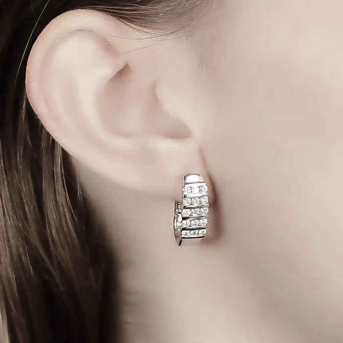 Earrings 10kt White Gold 100cttw Diamond Earrings Independent Jewellers Earrings 10kt White Gold 100cttw Diamond Earrings Independent Jewellers