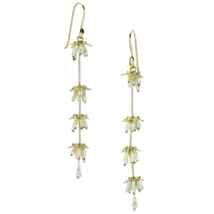 Earrings Annette Ferdinandsen Lavender Keshi Pearl Earrings