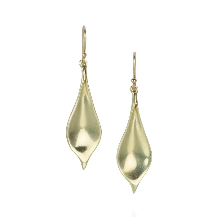 Earrings Annette Ferdinandsen Small 14k Crocus Petal Drop Earrings