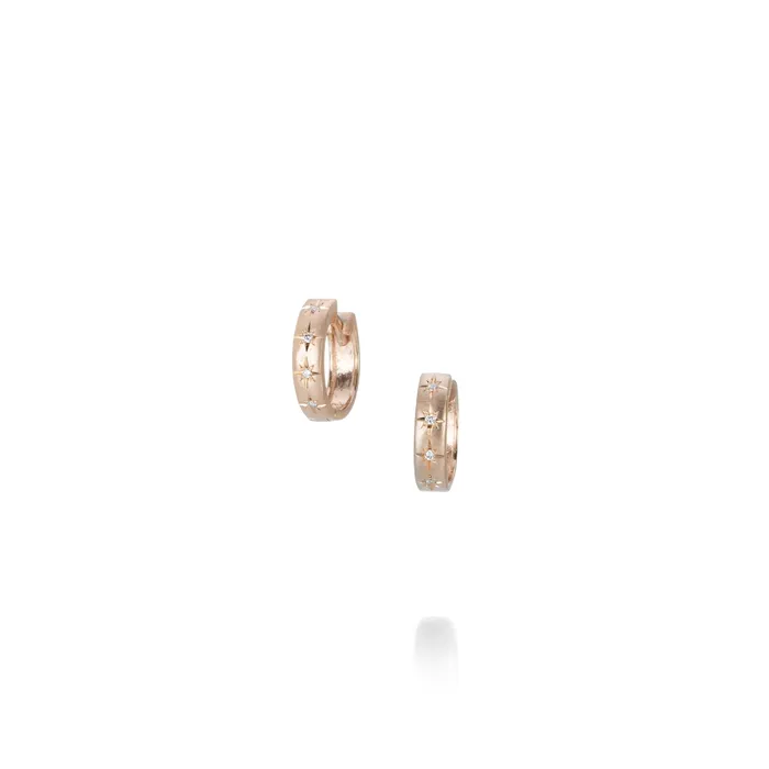 Earrings Sirciam Star Hoop Earrings