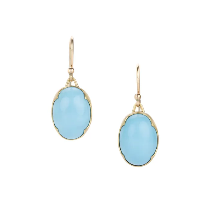 Earrings Sleeping Beauty Turquoise Drop Earrings Gabriella Kiss