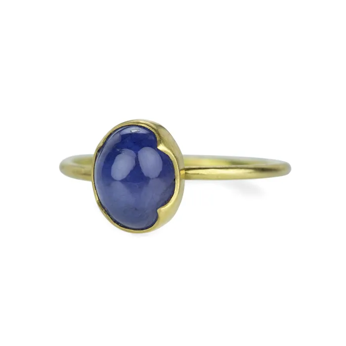 Gabriella Kiss Rings Oval Tanzanite Ring