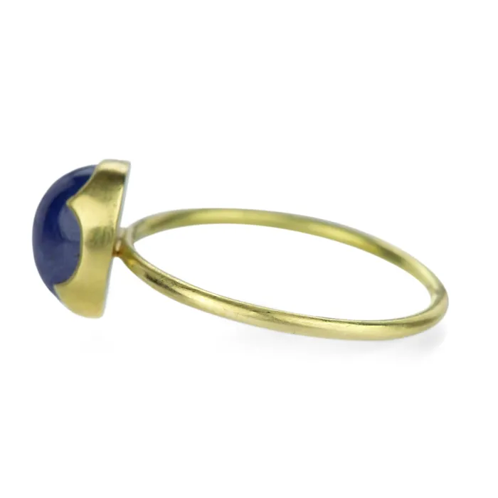 Gabriella Kiss Rings Oval Tanzanite Ring Gabriella Kiss Rings Oval Tanzanite Ring
