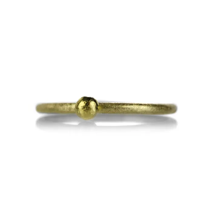 Gold Ball Ring Petra Class Rings