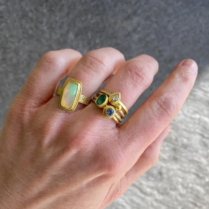 Gold Ball Ring Petra Class Rings Gold Ball Ring Petra Class Rings