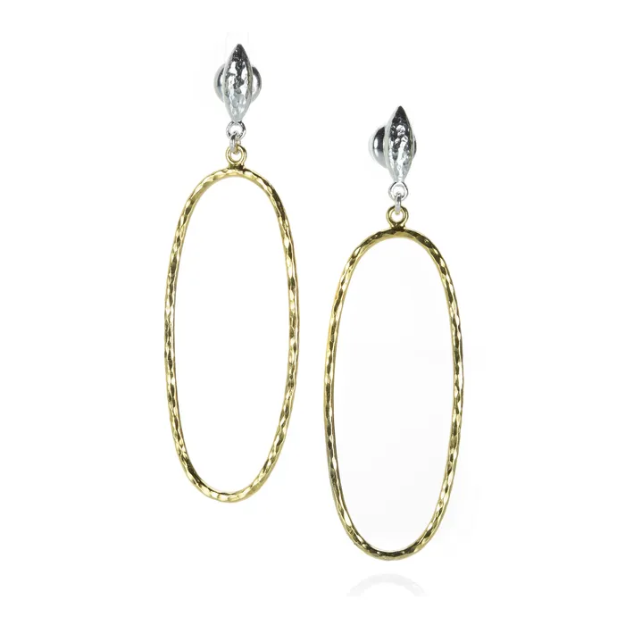 Gurhan Earrings Hoop Drop Earrings