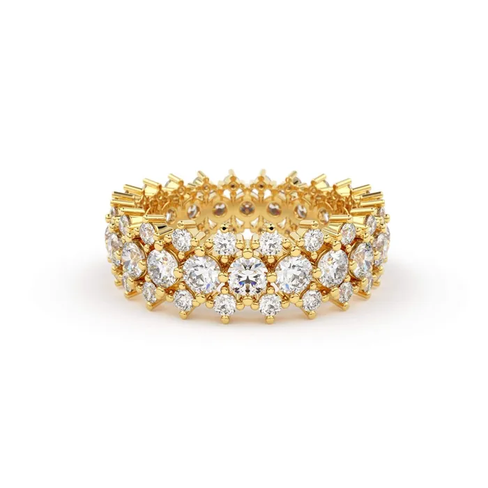 Jalvi Co Rings Diamond Anniversary Ring 250 ctw 14k Gold Half Eternity Round Brilliant Diamond Spike Ring Diamond Wedding Band Jalvi Co Rings Diamond Anniversary Ring 250 ctw 14k Gold Half Eternity Round Brilliant Diamond Spike Ring Diamond Wedding Band